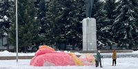 В Кузнецке готовятся к открытию праздничного городка со снежными фигурами - Stolica58.Ru