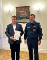 18 декабря в Губернаторском доме состоялись мероприятия, посвящённые сотрудникам Министерства по чрезвычайным ситуациям