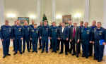18 декабря в Губернаторском доме состоялись мероприятия, посвящённые сотрудникам Министерства по чрезвычайным ситуациям