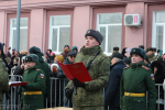 Губернатор поздравил с принятием присяги новобранцев осеннего призыва