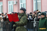 Губернатор поздравил с принятием присяги новобранцев осеннего призыва
