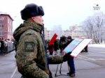 Олег Мельниченко поздравил новобранцев в ПАИИ. Фоторепортаж