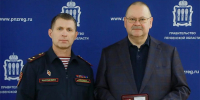 Олег Мельниченко награжден медалью Приволжского ордена Жукова округа Росгвардии - Пензенская Правда