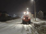 В Пензе ликвидируют последствия снегопада