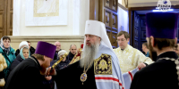 В праздник Рождества Христова Олег Мельниченко принял участие в Божественной литургии в Спасском кафедральном соборе - Penza-Post.Ru
