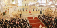 В Рождество пензенцы впервые увидели роспись Спасского кафедрального собора - SMI58.Ru