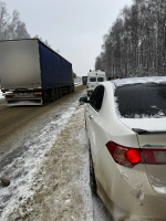 В Городищенском районе с трассы М5 вылетел автомобиль, есть пострадавшие
