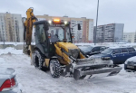 В Железнодорожном районе провели работы по зимнему содержанию улиц