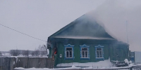 Появились новые фото с места пожара в селе Павло-Куракино - Пензенская Правда