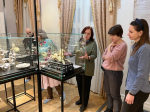 Сегодня в Губернаторском доме состоялась эксклюзивная экскурсия по выставке «От Возрождения до Модерна: Шедевры художественного серебра из собрания Государственного исторического музея».