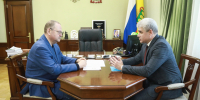 Олег Мельниченко провел встречу с руководителем регионального представительства Госкорпорации «Ростех» - Пенза-Обзор