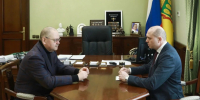 Олег Мельниченко рассказал Виталию Ганчеву о мерах поддержки эвакуированных харьковчан - Пенза-Обзор