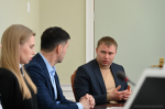 Олег Денисов встретился с представителями банковского сектора