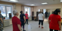 Проведено занятие по суставной гимнастике - Социальное управление