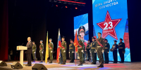 В Пензе представители Росгвардии приняли участие в праздничном мероприятии, посвященном Дню защитника Отечества - Росгвардия