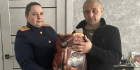 Офицеры следственного управления СК России по Пензенской области поздравили участников специальной военной операции с Днем защитника Отечества - Следственный комитет