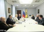 Олег Мельниченко встретился с делегацией Всемирного клуба петербуржцев