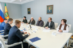 Олег Мельниченко обсудил вопросы сотрудничества с начальником Волго-Вятского главного управления Банка России