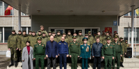 В Пензе Вадим Супиков напутствовал первую команду призывников весеннего призыва - Stolica58.Ru