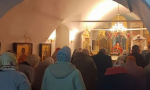 Пасхальное богослужение в храме Преображения Господня