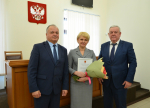 Новый председатель представлен коллективу Железнодорожного райсуда Пензы