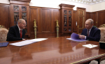 Президент Владимир Путин провёл рабочую встречу с Олегом Мельниченко