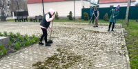 В музее А.И. Куприна продолжаются работы по благоустройству территории - Объединение литературно-мемориальных музеев