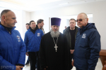 Олег Мельниченко осмотрел храмовый комплекс Преподобного Вениамина Печерского