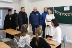 Олег Мельниченко осмотрел храмовый комплекс Преподобного Вениамина Печерского