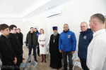 Олег Мельниченко осмотрел храмовый комплекс Преподобного Вениамина Печерского