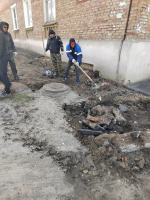 В Сердобске благоустраивают пешеходную зону на улице Балашовской