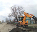 В Сердобске благоустраивают пешеходную зону на улице Балашовской
