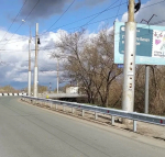 В Пензе обновили ограждения на Беляевском путепроводе