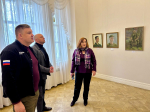 Сегодня в Губернаторском доме состоялось открытие масштабного выставочного проекта «Народу-победителю — слава!»