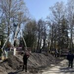 В Пензе приступили к завершающему этапу благоустройства парка имени Белинского