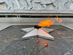 В Пензе на трех улицах появились рисунки ко Дню Победы