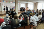В городской библиотеке №17 имени А.Б. Мариенгофа прошёл литературно-музыкальный вечер «Этих дней не смолкнет слава…»