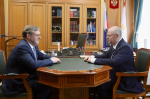 Олег Мельниченко и Константин Косачев обсудили перспективы дальнейшего развития Пензенской области