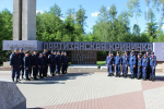 Бойцы отряда «Тигр» посетили главный партизанский мемориал Гомельской области