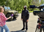В Пензе в День военного автомобилиста журналисты познакомились с бронетехникой Росгвардии