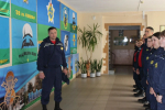 Бойцы отряда «Тигр» посетили музей ВДВ в Гомельской области