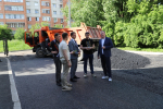 В Ленинском районе подвели итоги проверки работ по программе «Мой двор»