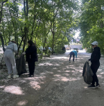 Сотрудники Комитета по физической культуре, спорту и молодежной политике города Пензы приняли участие в общегородском субботнике по благоустройству территорий
