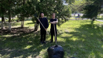 Работники министерства приняли участие в Общегородском субботнике