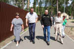 Олег Мельниченко встретился с самбистами из подшефного района Запорожской области