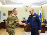 Олег Мельниченко и Виталий Садовников обсудили вопросы взаимодействия региона с управлением Росгвардии по Пензенской области