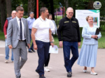 Мельниченко посетил парк Белинского и поддержал идею увековечения памяти Александра Самокутяева. Фоторепортаж