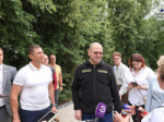 Мельниченко посетил парк Белинского и поддержал идею увековечения памяти Александра Самокутяева. Фоторепортаж