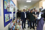 Олег Мельниченко, Рустам Минниханов и Василь Шайхразиев осмотрели ряд социально значимых объектов в Малом Труёве