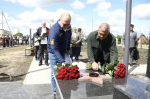 Олег Мельниченко, Рустам Минниханов и Василь Шайхразиев осмотрели ряд социально значимых объектов в Малом Труёве
